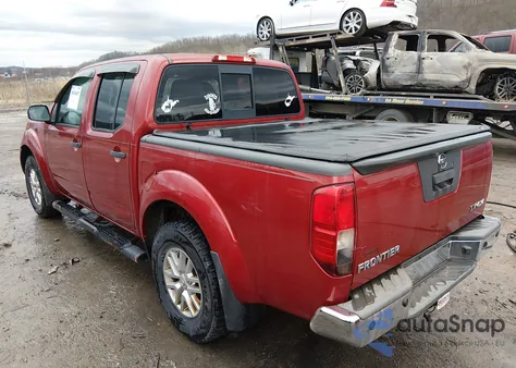 2016 Nissan Frontier Sv из США, поврежденный, VIN 1N6AD0EV9GN742727